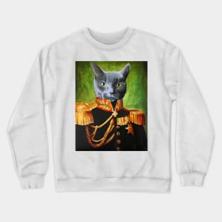 Henry The Cat / Naval Officer Crewneck Sweatshirt